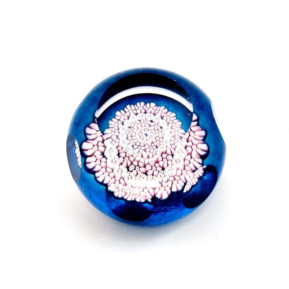 Whitefriars Caithness Paperweight, Millefiori Butterfly, Vintage Collectibles - Picture 1 of 10